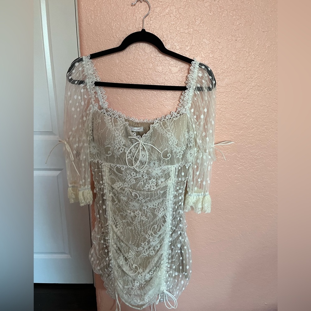 White dress